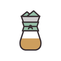 Chemex Coffee Maker Icon, chemex,coffee maker