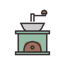 Coffee Mill Icon, coffee mill,grinder