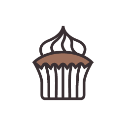 Cupcake Icon, cupcake,dessert