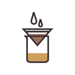 Drip Brew Icon, drip brew,coffee
