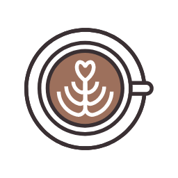 Latte Art Icon, latte,coffee