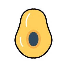 Avocado Icon, avocado,fruit,healthy