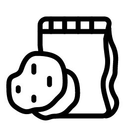 Puffed Food Icon, puffed food,snack