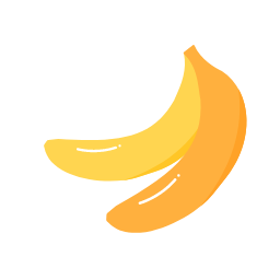 Banana Icon, banana,fruit