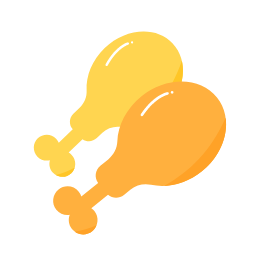 Chicken Leg Icon, chicken leg,meat