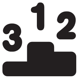 Standings Icon, standings,rankings