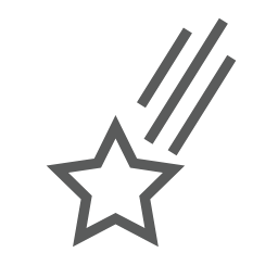 Falling Star Icon, falling star,meteor,space