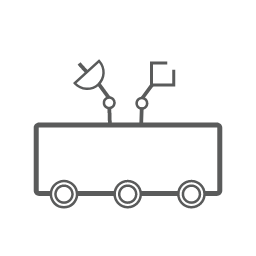 Space Base Icon, space base,antennas,space