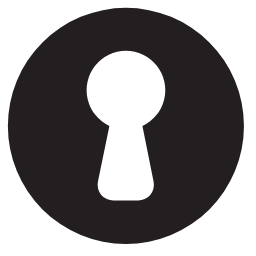 Keyhole Icon, keyhole,lock