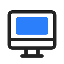 Desktop Computer Icon | Free SVG & PNG Download | IconEasy