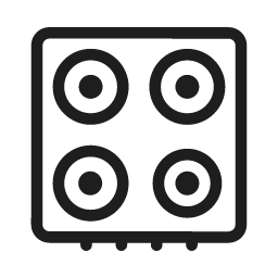 Gas Stove Icon, gas stove,cooking appliance