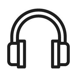 Headphones Icon, headphones,audio device