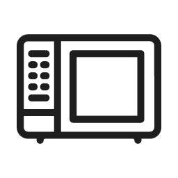 Microwave Oven Icon, microwave oven,kitchen appliance