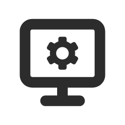 System Setting Icon, system setting,monitor