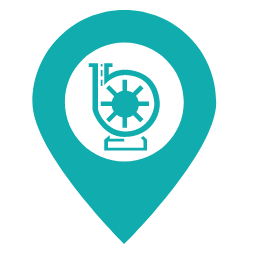 Hot Water Pump Icon, hot water,pump,heating
