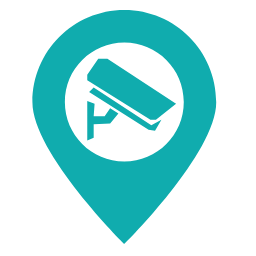 Surveillance Gun Camera Icon, surveillance,camera,gun camera