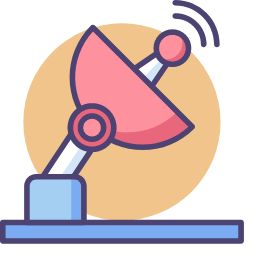 Communication Icon, communication,satellite,dish