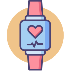 Fitness Tracker Icon, fitness tracker,heart,tracking
