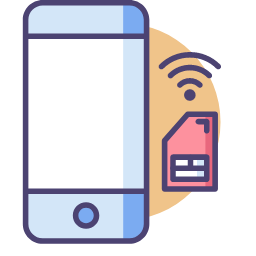 Smart SIM Icon, smart SIM,phone,SIM