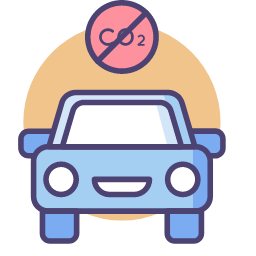 Vehicle Emission Control Icon, vehicle emission control,car,emission
