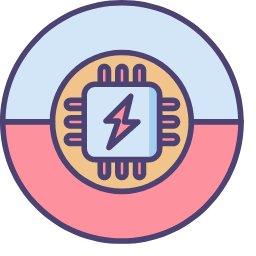 Virtual Circuit Icon, virtual circuit,circuit,digital