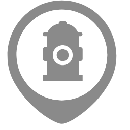 Fire Hydrant IoT Map Icon, fire hydrant,IoT