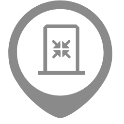 Optical Cross - box IoT Map Icon, optical cross - box,IoT
