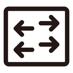 Switch 2 Icon, switch,network,arrows