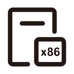x86 Server Icon, x86,server,architecture