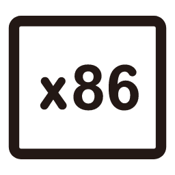 x86 VM Icon, x86,VM,virtual machine