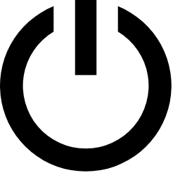 Power On Icon, power,start