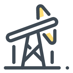 Oil Well Icon, oil well,fossil fuel,oil extraction