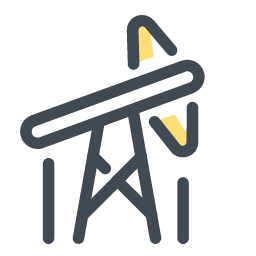 Oil Well Icon, oil well,fossil fuel,oil extraction