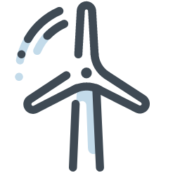 Wind Turbine Icon, wind turbine,renewable energy,wind power