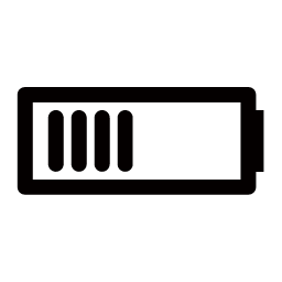 Battery Half Icon, battery,half charge