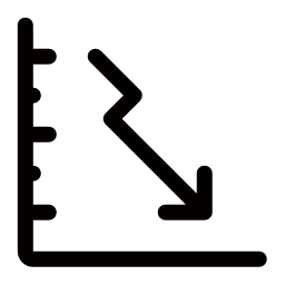 Data Down Icon, data,down