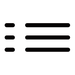 List Icon, list,menu