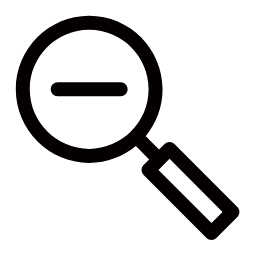 Search Reduce Icon, search,reduce