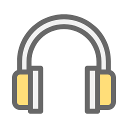 Headphones Icon, headphones,audio,multimedia