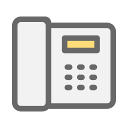 Landline Phone Icon, landline,phone,communication