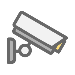 Surveillance Camera Icon, surveillance camera,security,camera