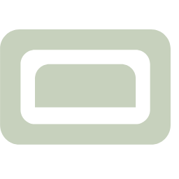 Light Green - Gray Rectangular Icon, rectangle,light gray - green,icon