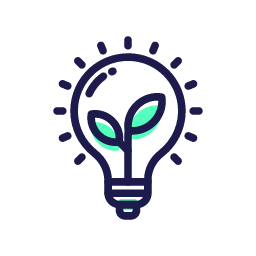 Green Energy Icon, green energy,light bulb