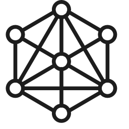 Connection Network Icon | Free SVG & PNG Download | IconEasy