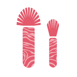 Tiger - Stripe Beauty Tools Icon, beauty tools,makeup,tiger stripe