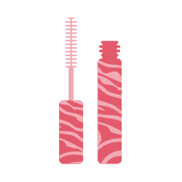 Tiger - Stripe Mascara Icon, mascara,eye makeup,tiger stripe