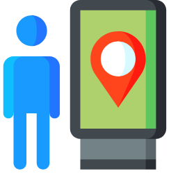 You Are Here Icon, you are here,person,pin