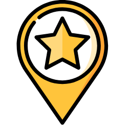 Favourite Location Icon, favourite,location,star