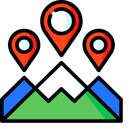 Mountain Location Icon, mountain,location,pin