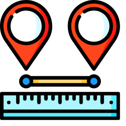 Shortest Route Icon, route,shortest,location